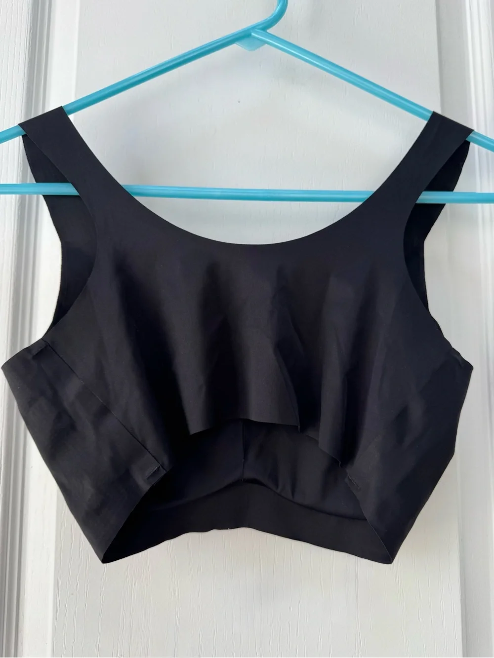 SHEIN Black Seamless Support Push-up Bralette